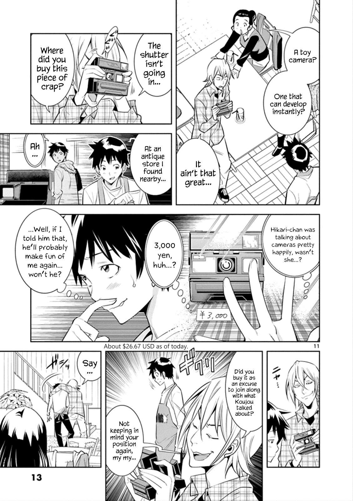 Hadacamera Chapter 1 page 11 - Chapter 1: That Girl's Naked Body