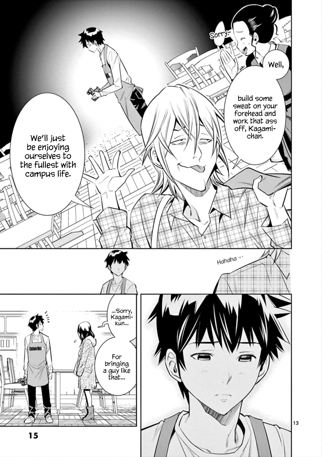 Hadacamera Chapter 1 page 13 - Chapter 1: That Girl's Naked Body