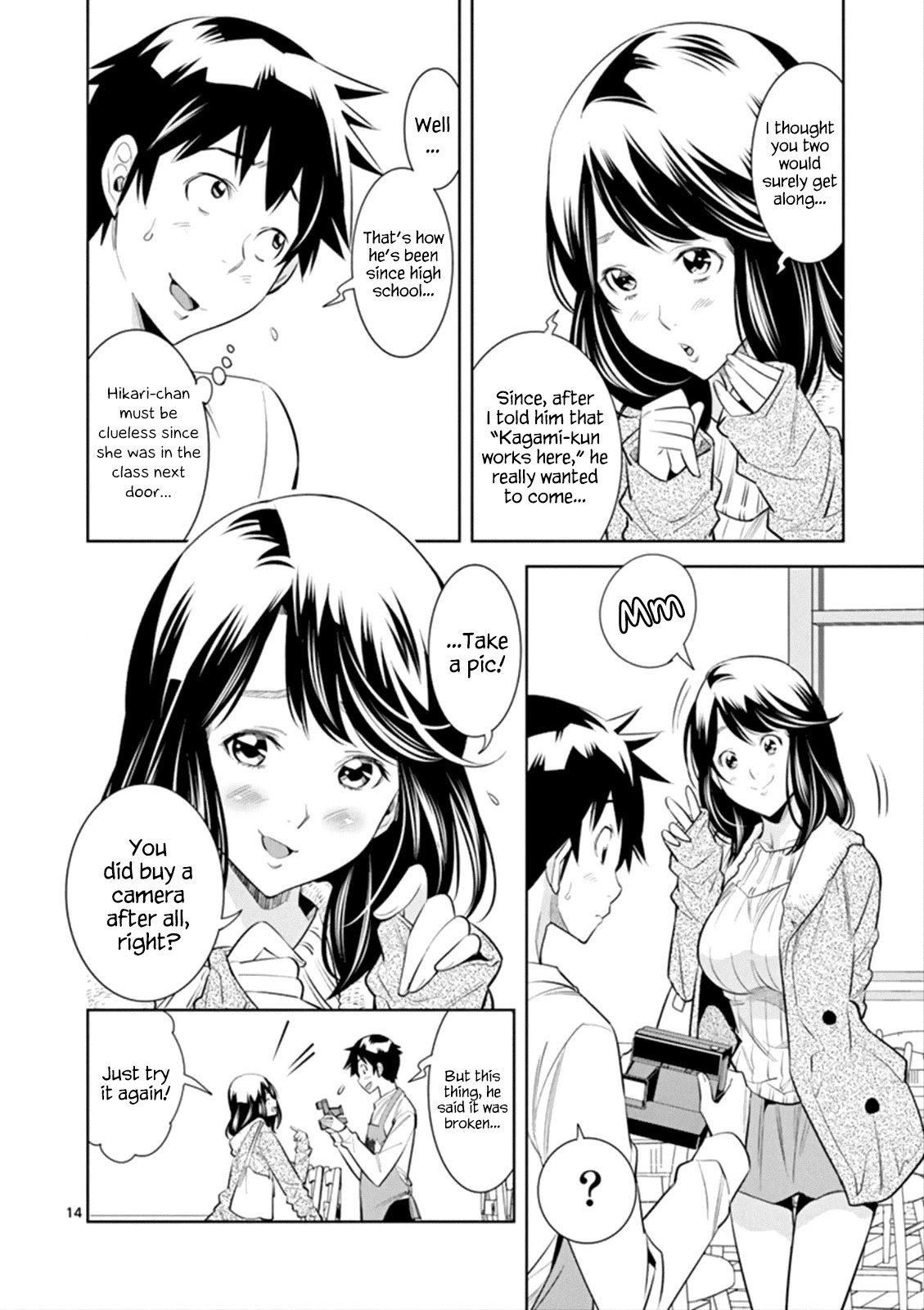 Hadacamera Chapter 1 page 14 - Chapter 1: That Girl's Naked Body