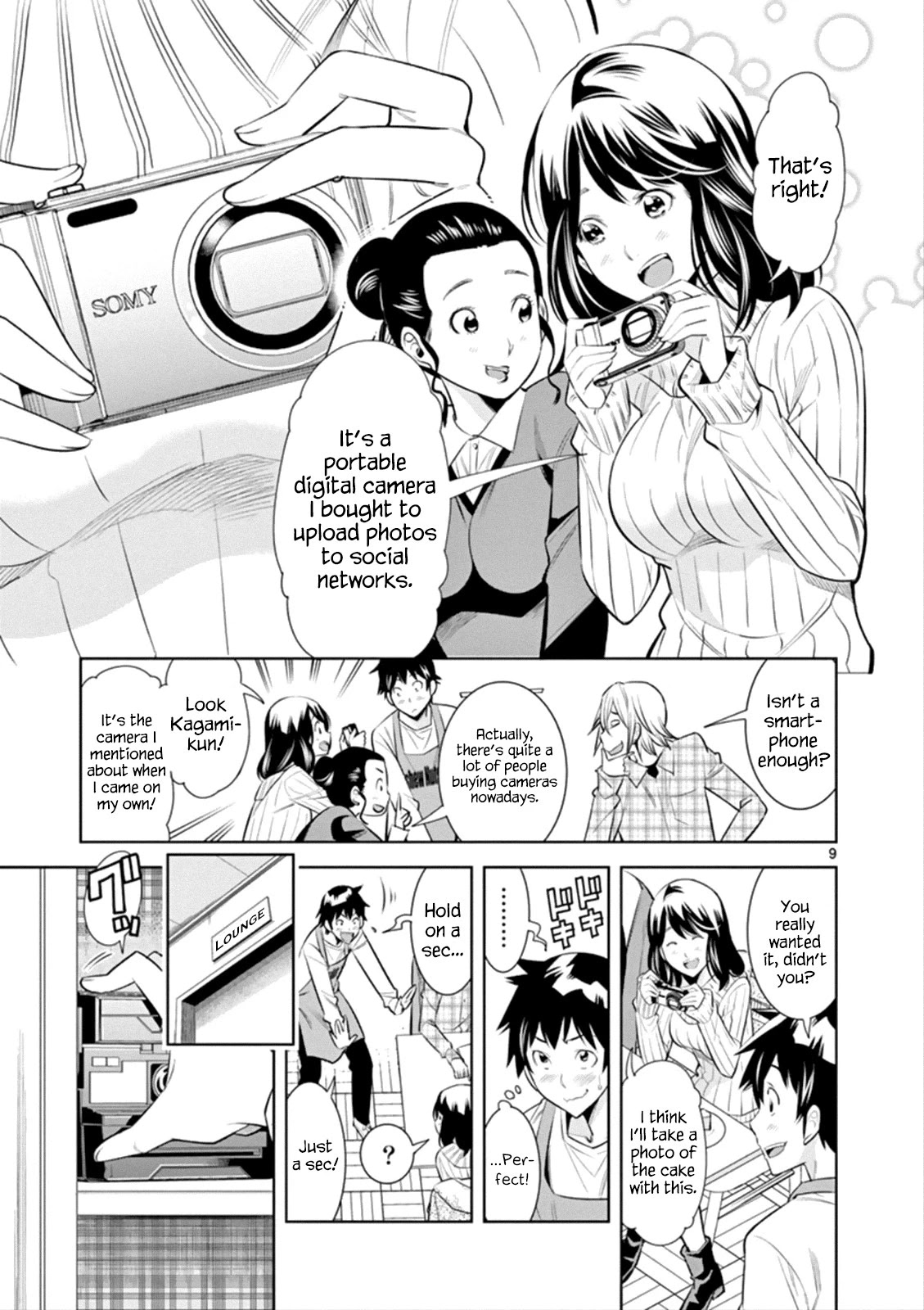 Hadacamera Chapter 1 page 9 - Chapter 1: That Girl's Naked Body