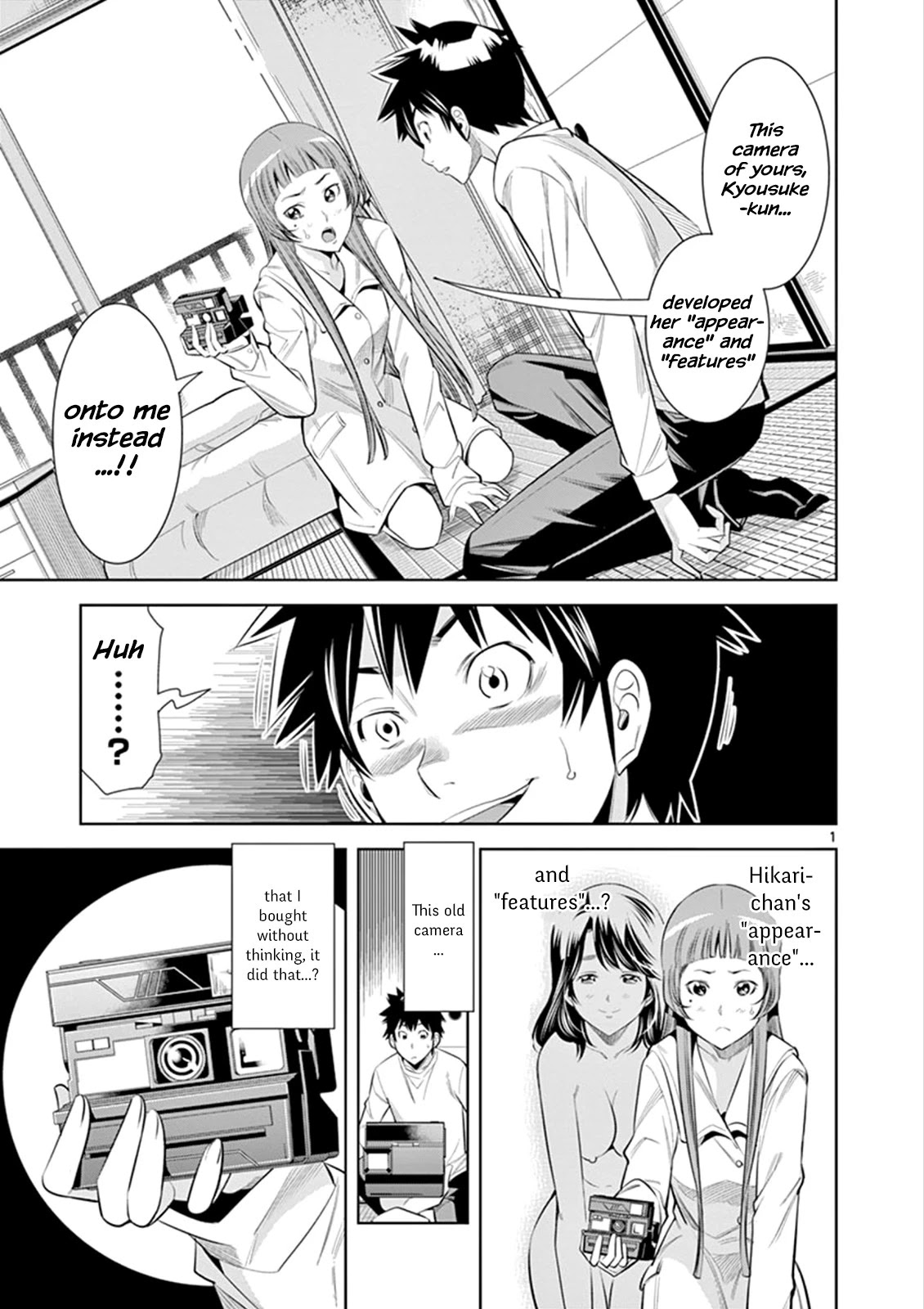 Hadacamera Chapter 3 page 1 - Chapter 3: Continuation of Yesterday