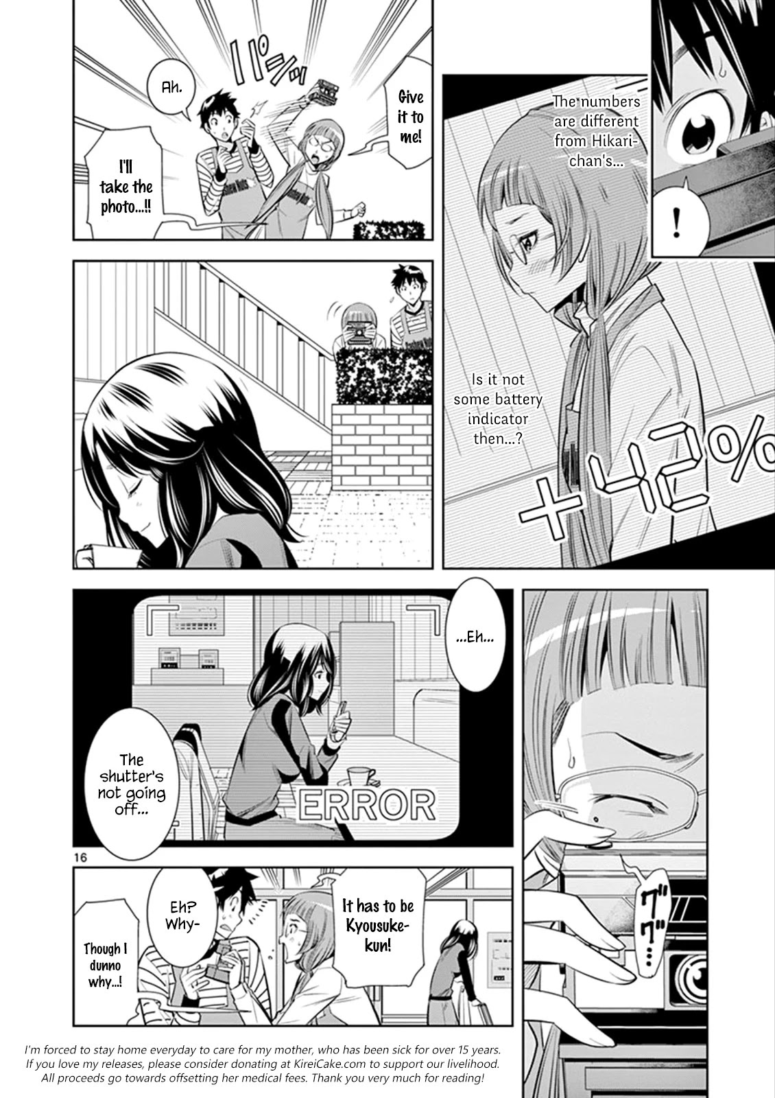 Hadacamera Chapter 3 page 16 - Chapter 3: Continuation of Yesterday