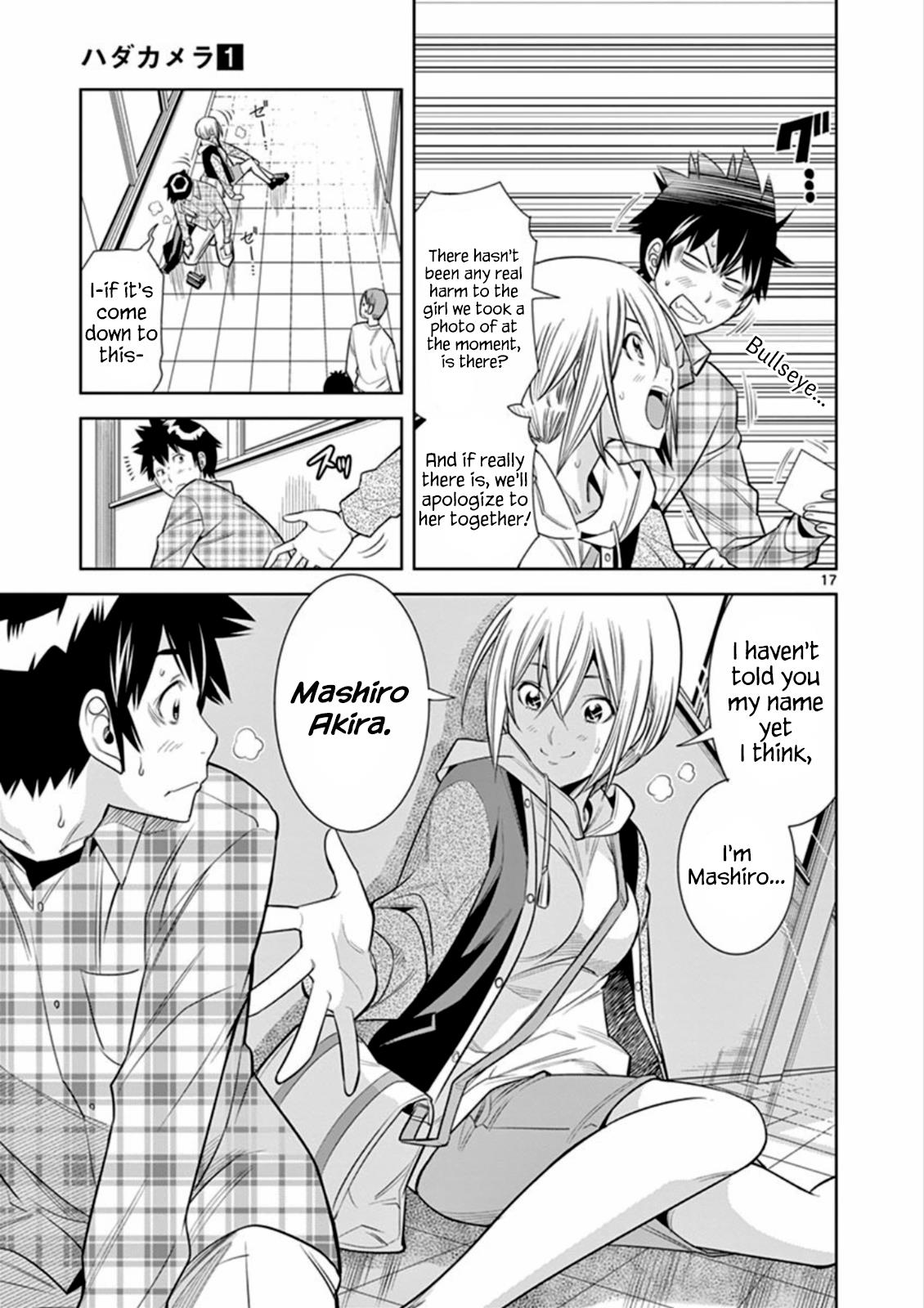 Hadacamera Chapter 6 page 17 - Chapter 6: Candid photo!
