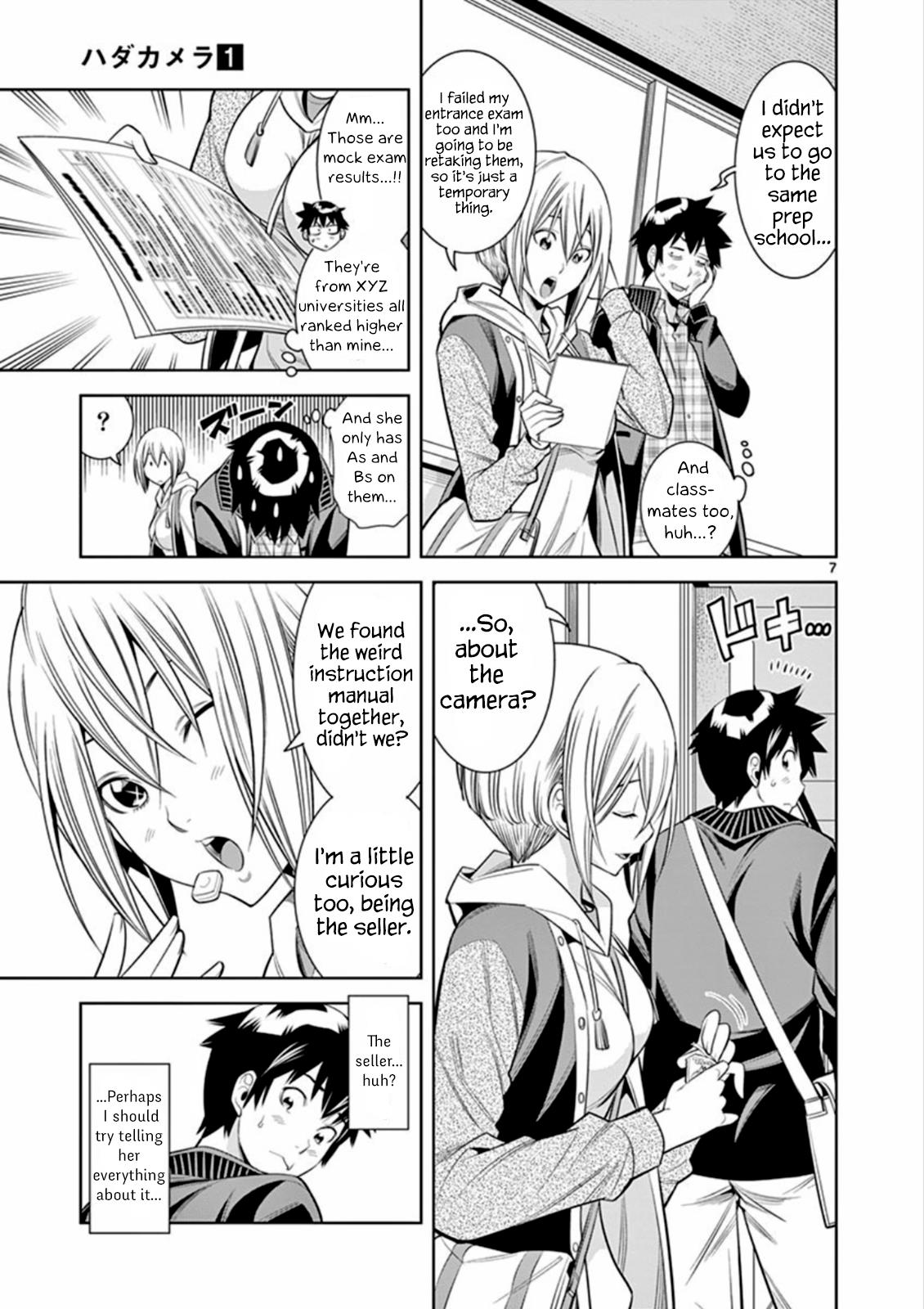 Hadacamera Chapter 6 page 7 - Chapter 6: Candid photo!