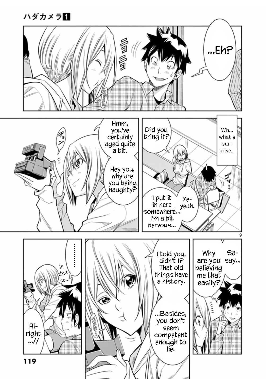 Hadacamera Chapter 6 page 9 - Chapter 6: Candid photo!