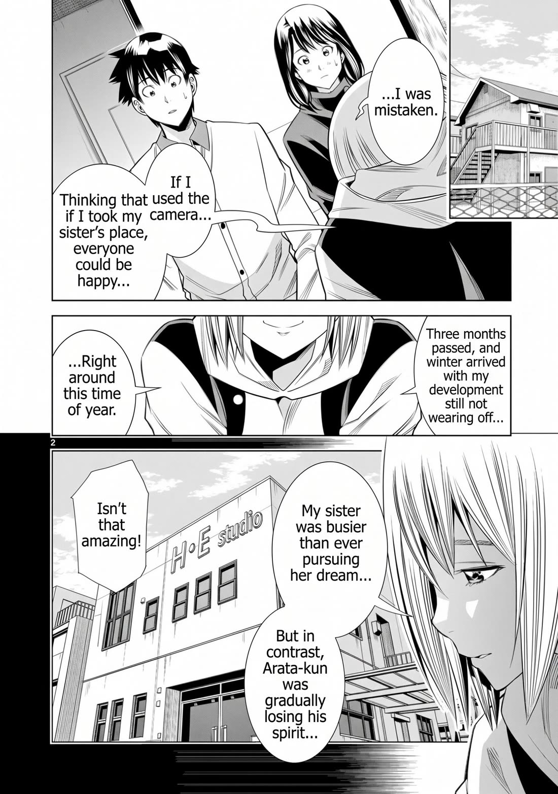 Hadacamera Chapter 62 page 2 - Chapter 62: I Love You...