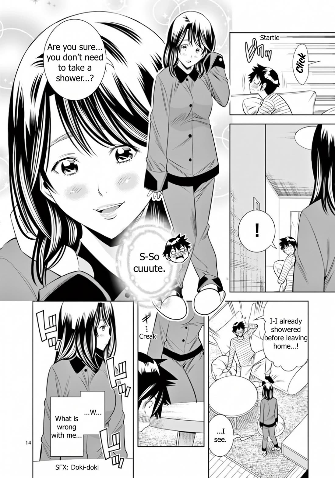 Hadacamera Chapter 64 page 14 - Chapter 64: Even Though We're Lovers...
