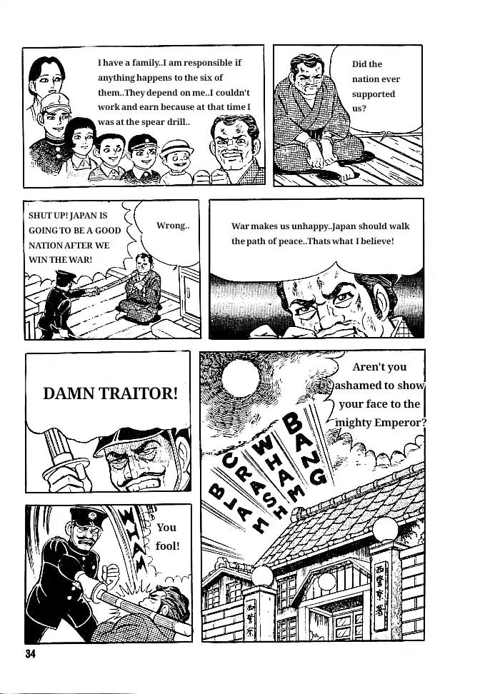 Hadashi no Gen Chapter 3 page 4 - Chapter 3: Hard Time
