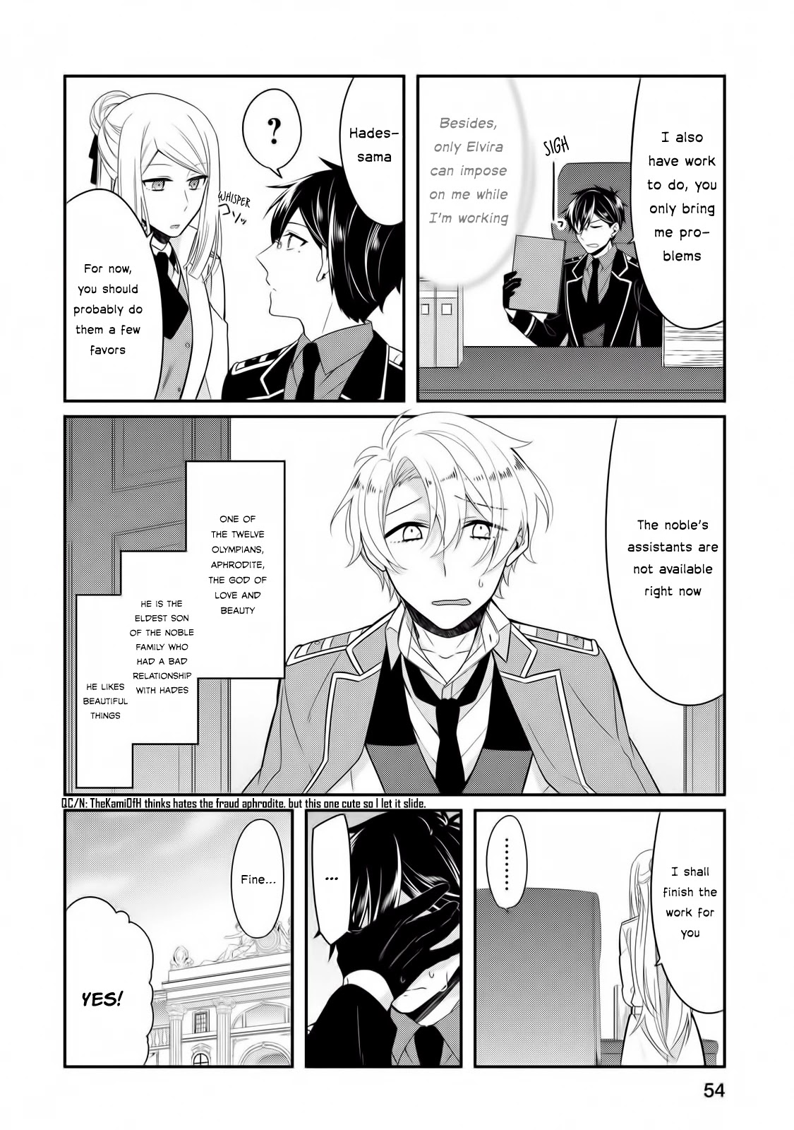 Hades Could Use Some Divine Intervention Chapter 4 page 3 - Chapter 4