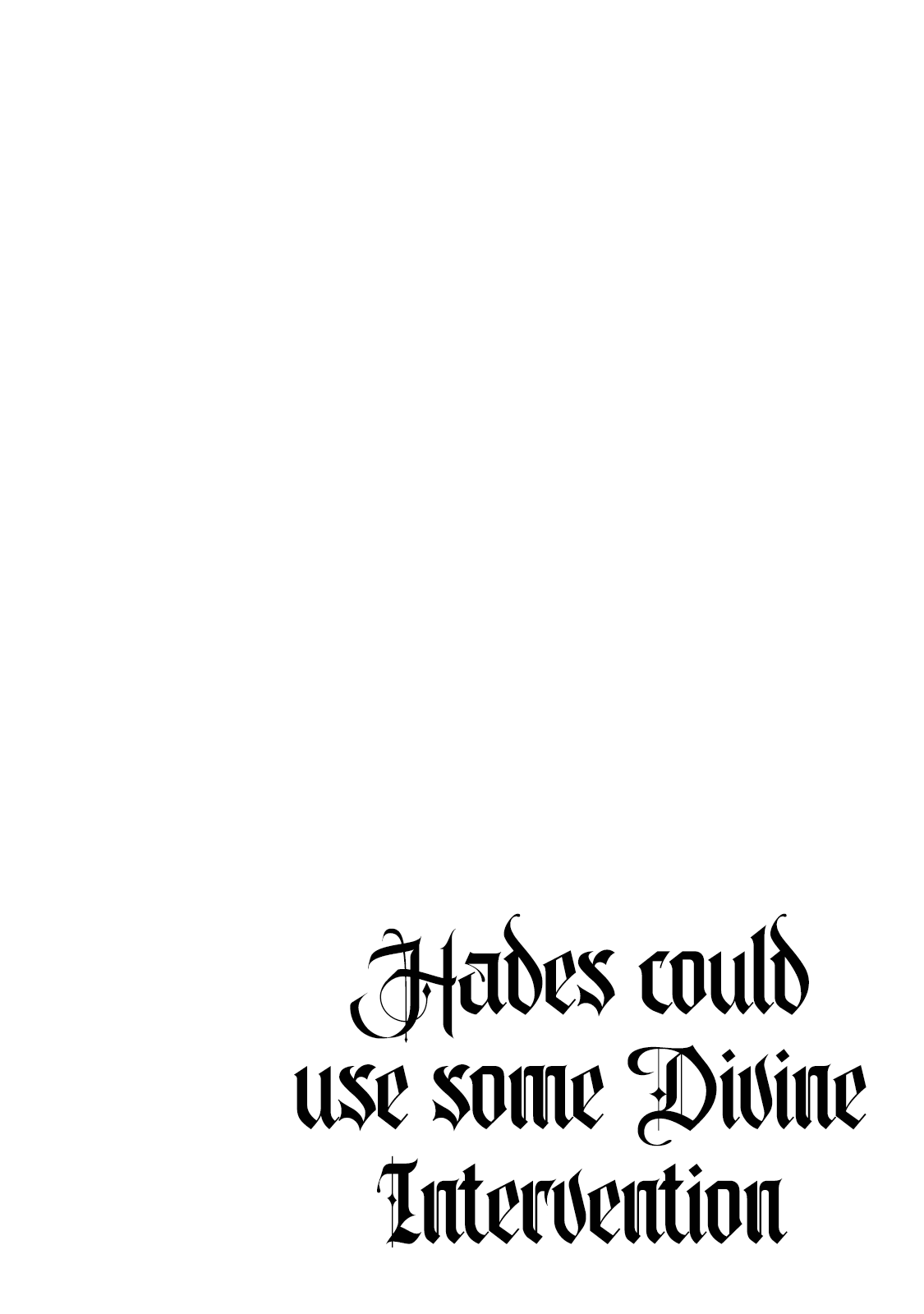 Hades Could Use Some Divine Intervention Chapter 8 page 17 - Chapter 8