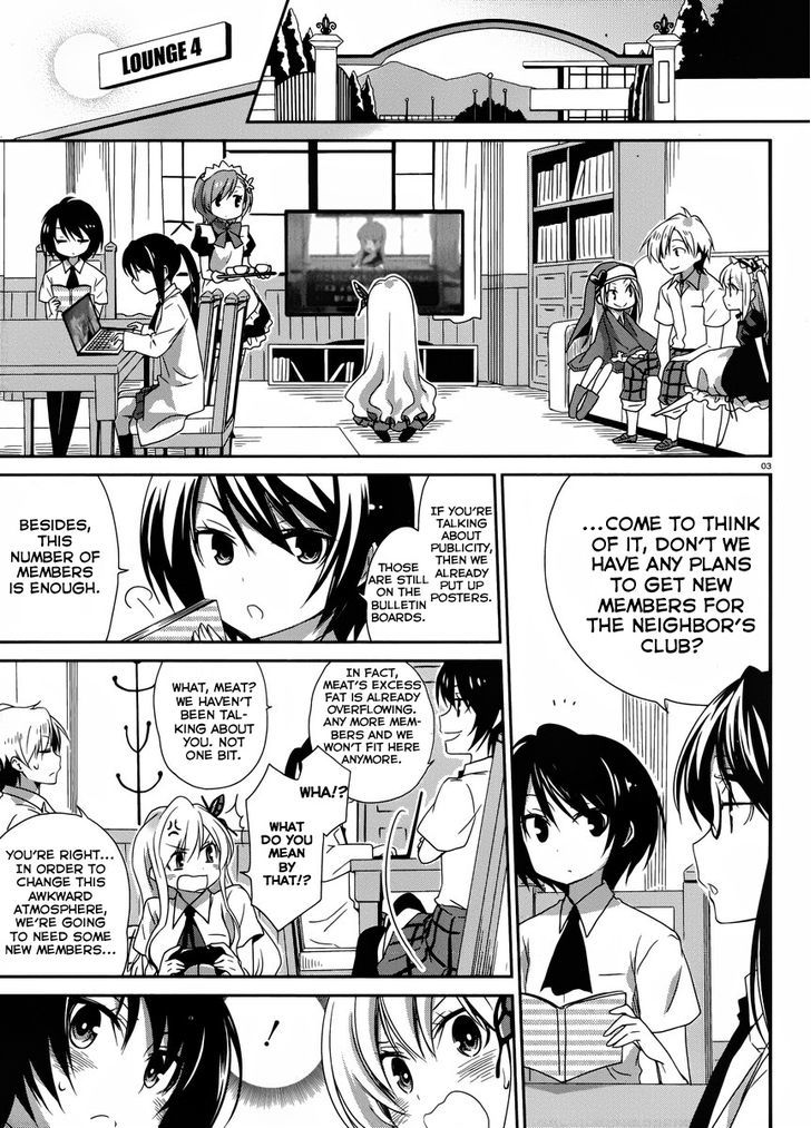Haganai Hiyori Chapter 1 page 3 - Chapter 1 : Club Video Plan