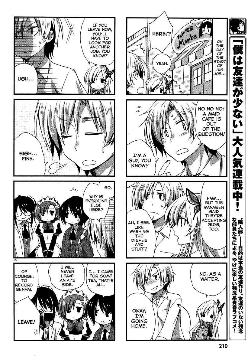 Haganai Hiyori Chapter 4.2 page 11 - Chapter 4 v2 : The Case of the Part-Time Job at the Coffee Shop