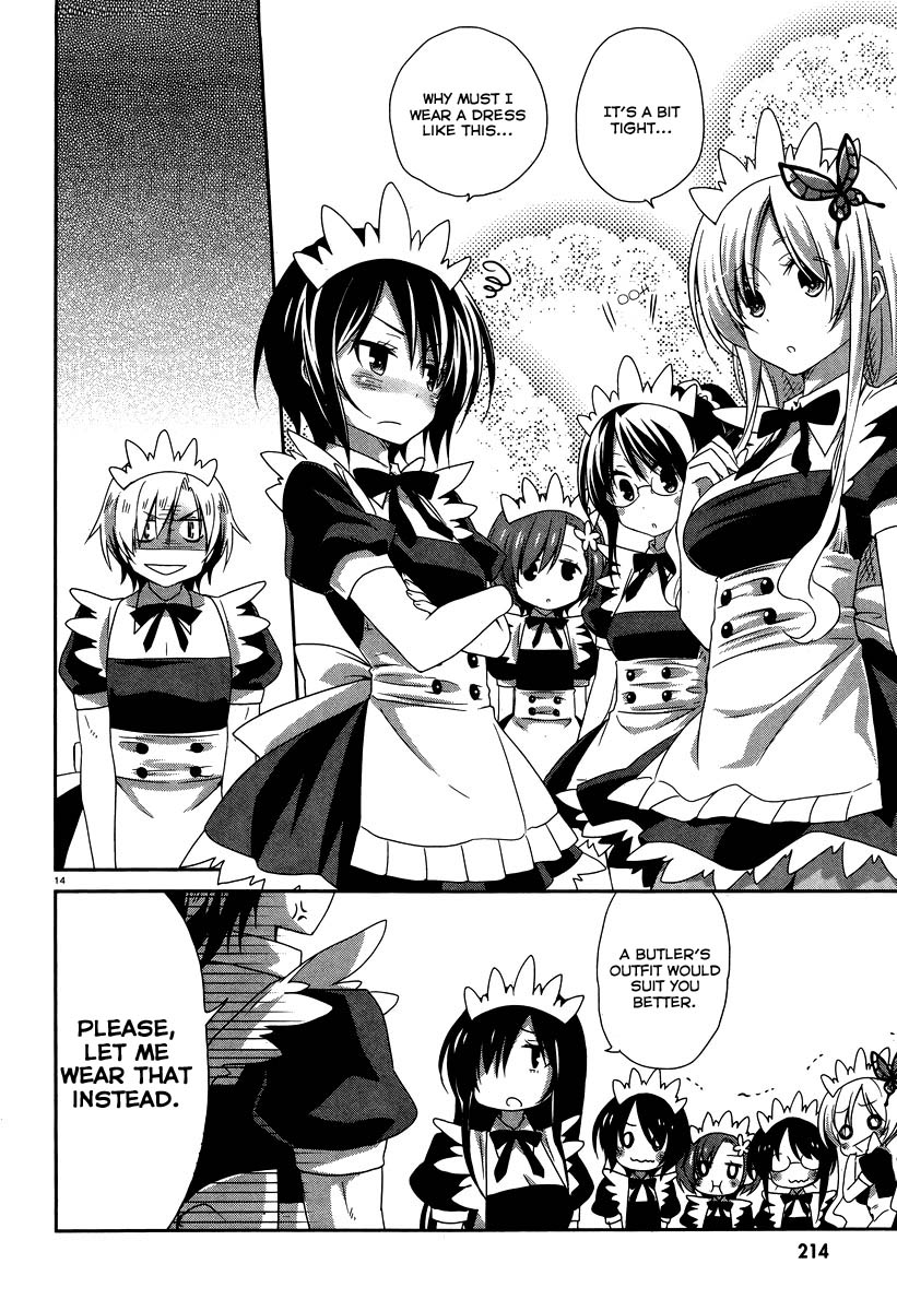 Haganai Hiyori Chapter 4.2 page 15 - Chapter 4 v2 : The Case of the Part-Time Job at the Coffee Shop