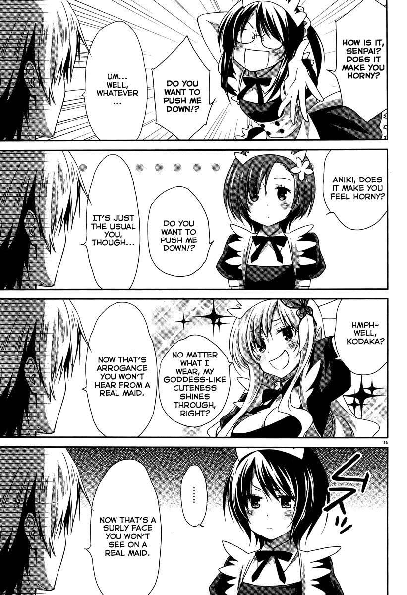 Haganai Hiyori Chapter 4.2 page 16 - Chapter 4 v2 : The Case of the Part-Time Job at the Coffee Shop