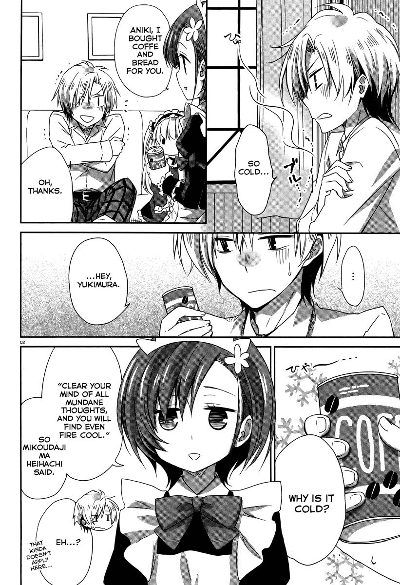 Haganai Hiyori Chapter 4.2 page 3 - Chapter 4 v2 : The Case of the Part-Time Job at the Coffee Shop