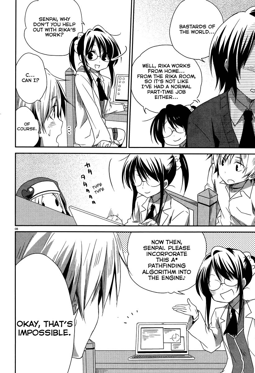 Haganai Hiyori Chapter 4.2 page 9 - Chapter 4 v2 : The Case of the Part-Time Job at the Coffee Shop
