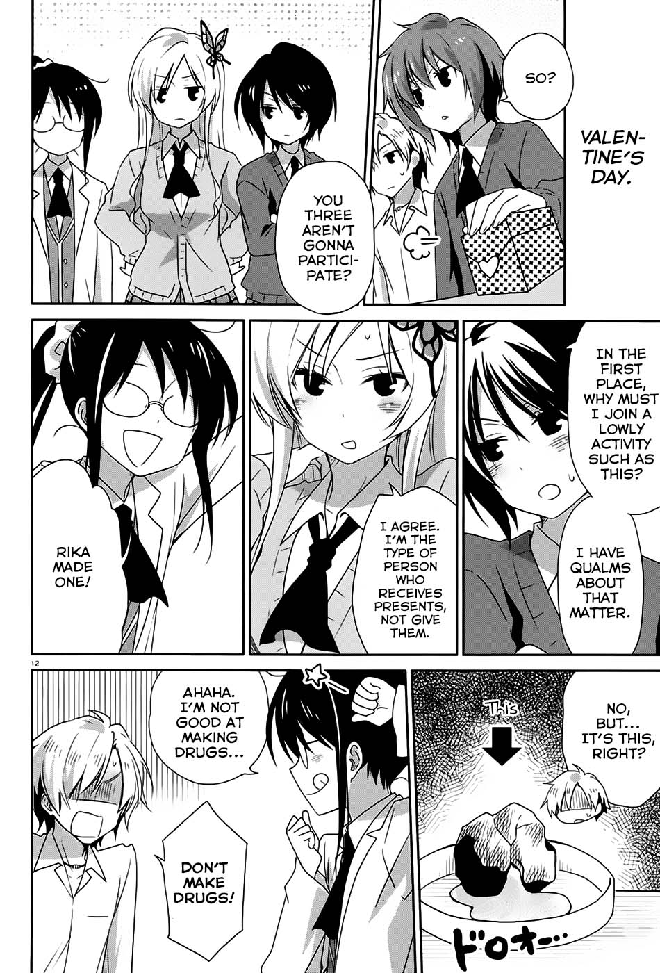 Haganai Hiyori Chapter 7.2 page 13 - Chapter 7 v2 : Valentine Kiss