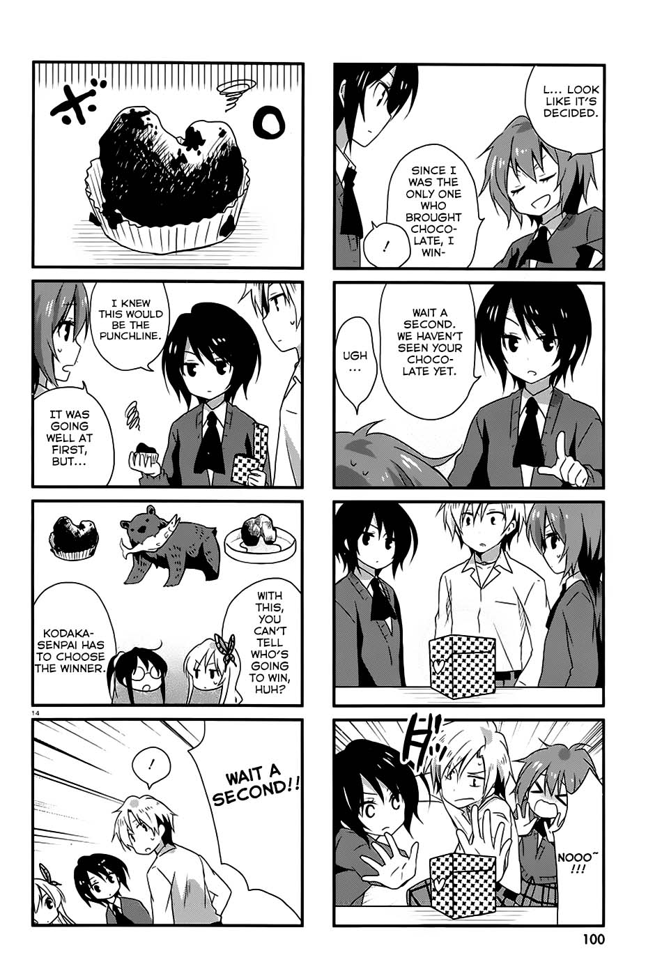 Haganai Hiyori Chapter 7.2 page 15 - Chapter 7 v2 : Valentine Kiss