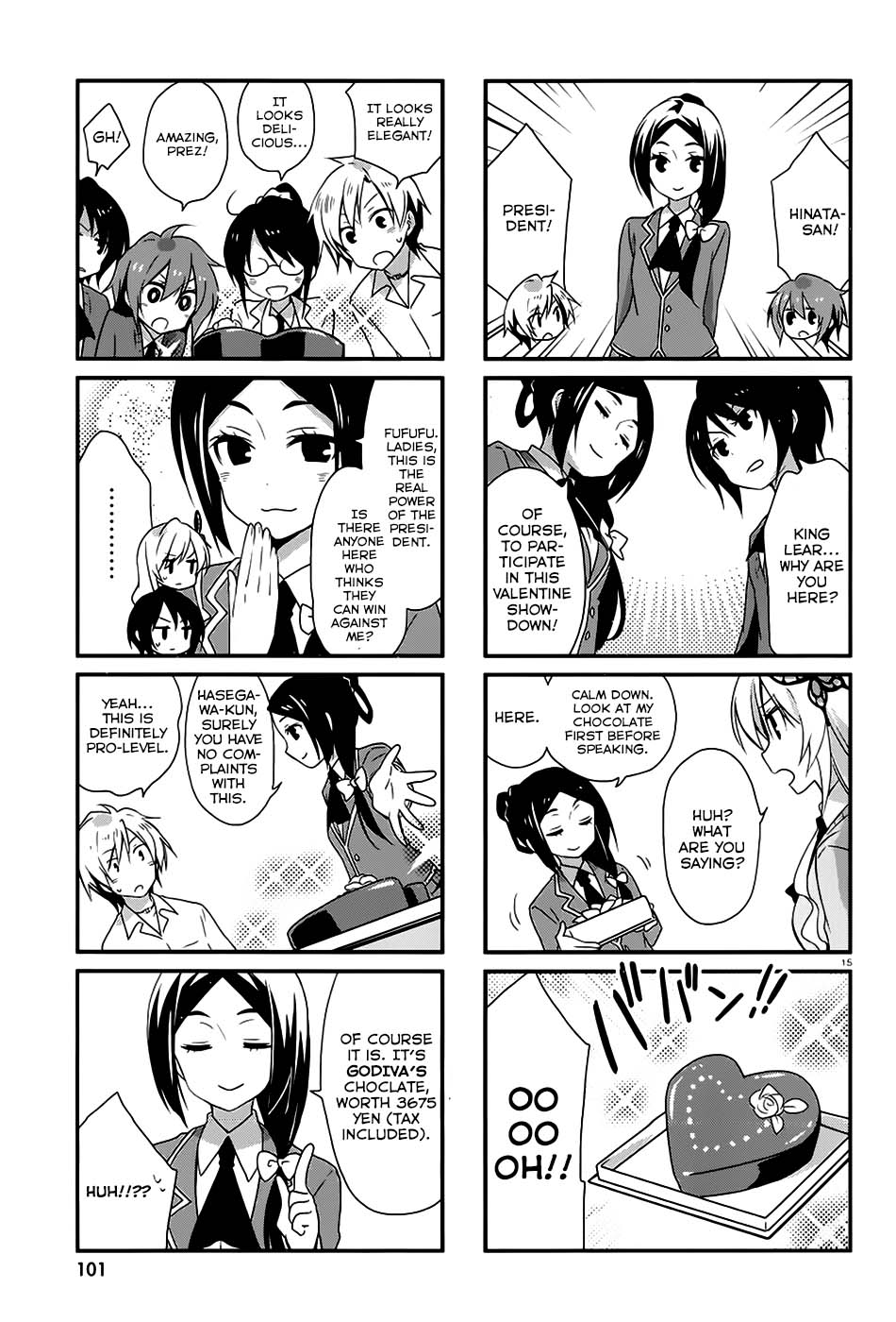 Haganai Hiyori Chapter 7.2 page 16 - Chapter 7 v2 : Valentine Kiss