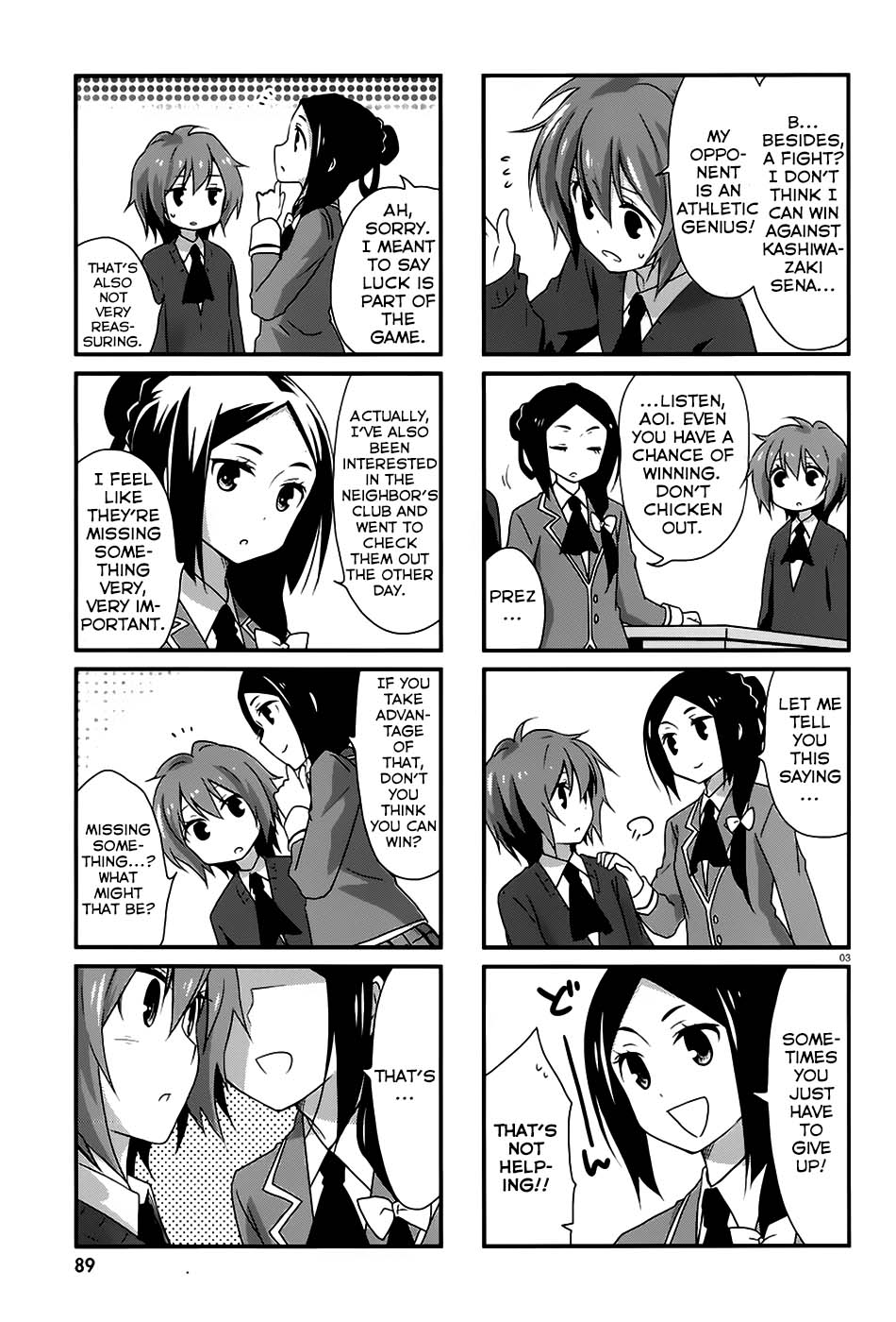 Haganai Hiyori Chapter 7.2 page 4 - Chapter 7 v2 : Valentine Kiss