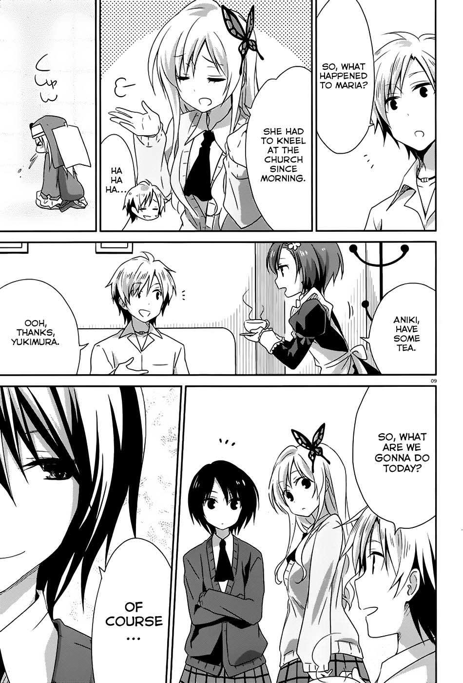 Haganai Hiyori Chapter 8.2 page 10 - Chapter 8 v2 : A Sign of the End [End]