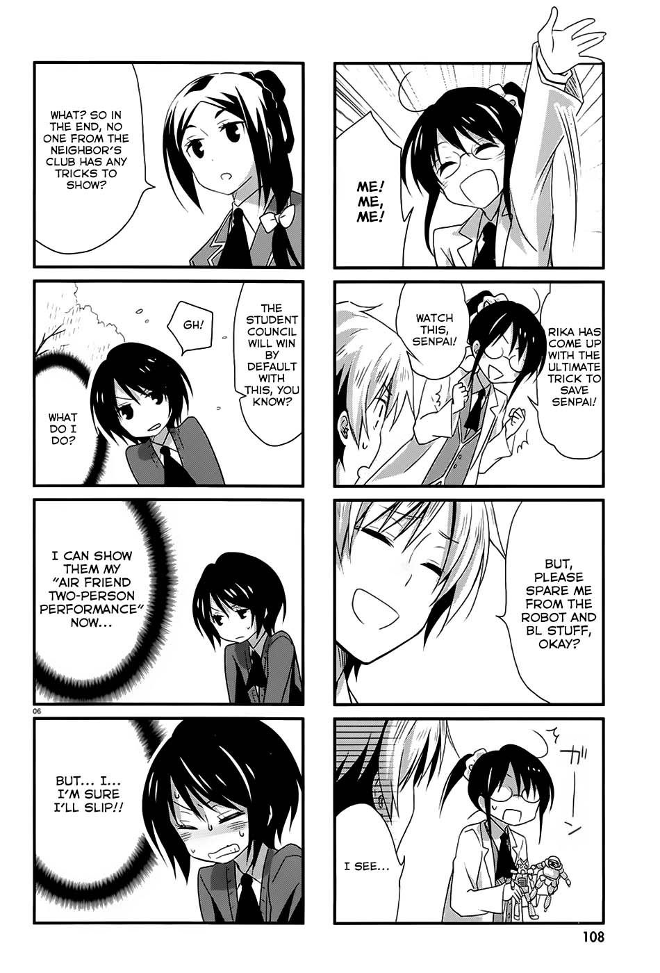 Haganai Hiyori Chapter 8.2 page 7 - Chapter 8 v2 : A Sign of the End [End]