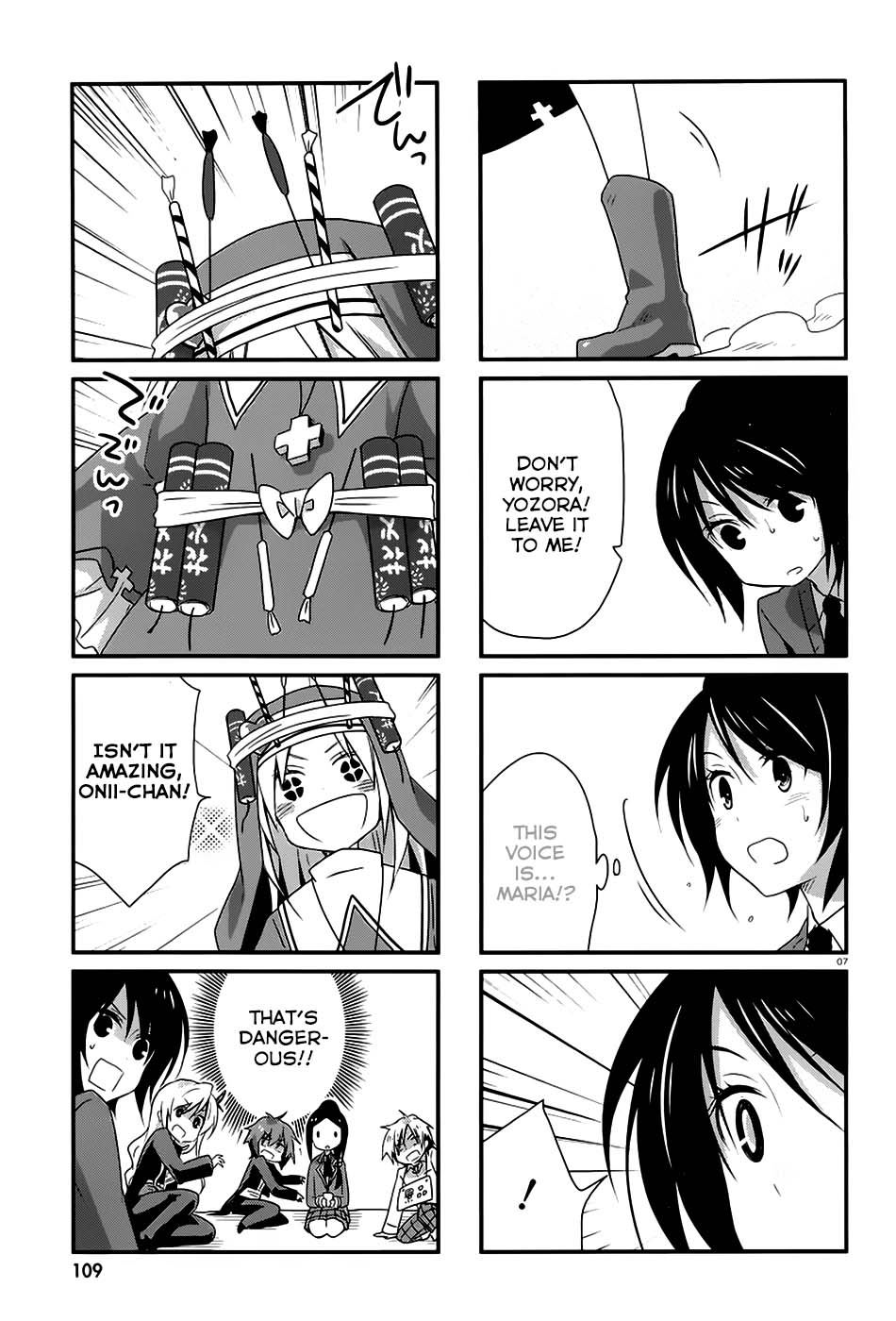 Haganai Hiyori Chapter 8.2 page 8 - Chapter 8 v2 : A Sign of the End [End]
