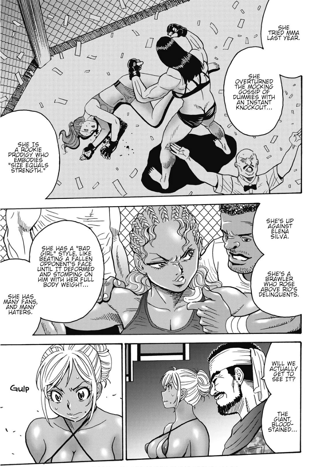 Hagure Idol Jigokuhen Chapter 43 page 10 - Chapter 43: War War! Stop It