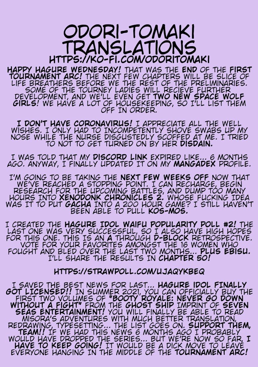 Hagure Idol Jigokuhen Chapter 49 page 29 - Chapter 49: Dead Set