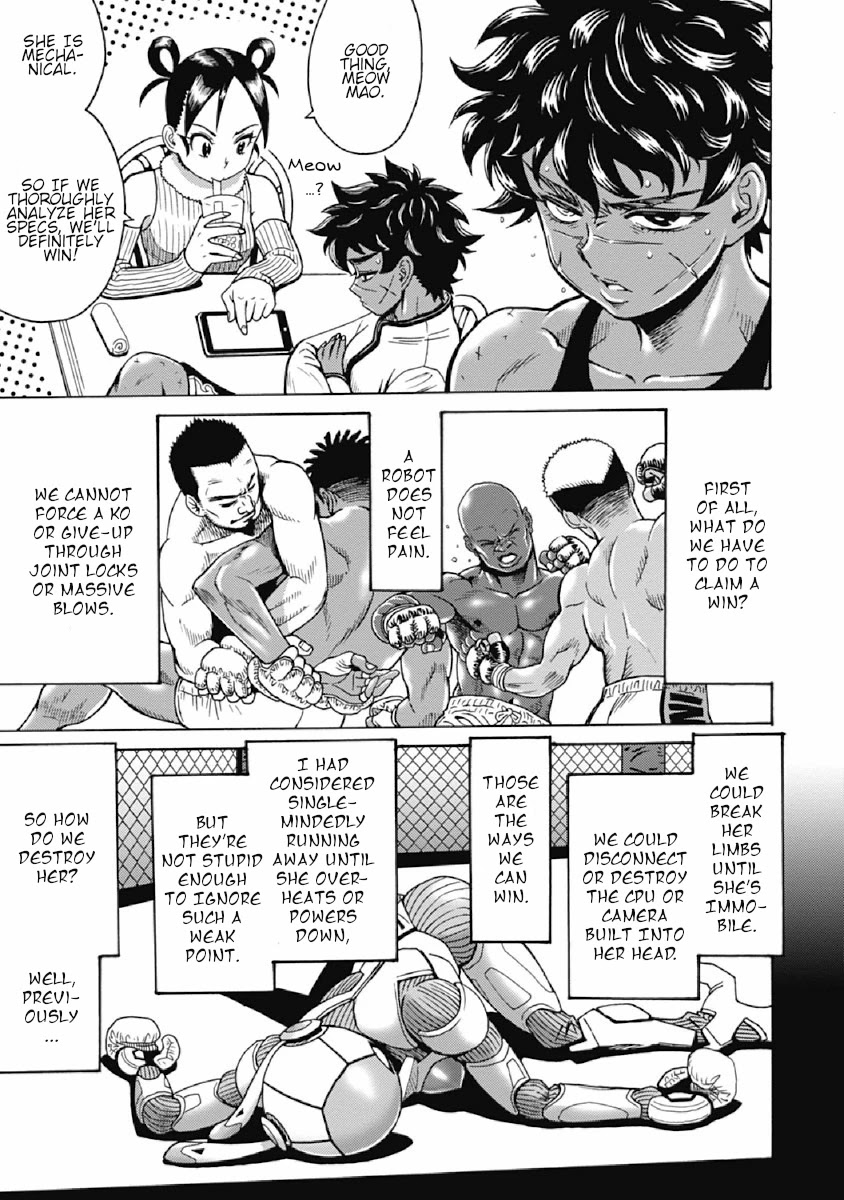 Hagure Idol Jigokuhen Chapter 72 page 13 - Chapter 72: -Man God Machine-