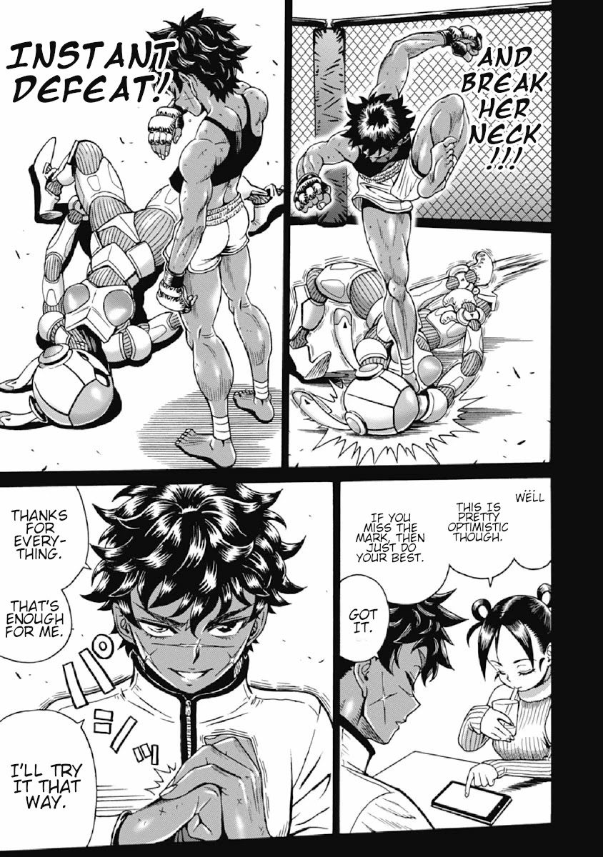 Hagure Idol Jigokuhen Chapter 72 page 17 - Chapter 72: -Man God Machine-