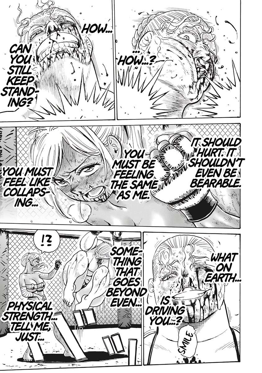 Hagure Idol Jigokuhen Chapter 88 page 13 - Chapter 88: Burn, My Spirit. Through This Abominable Fate