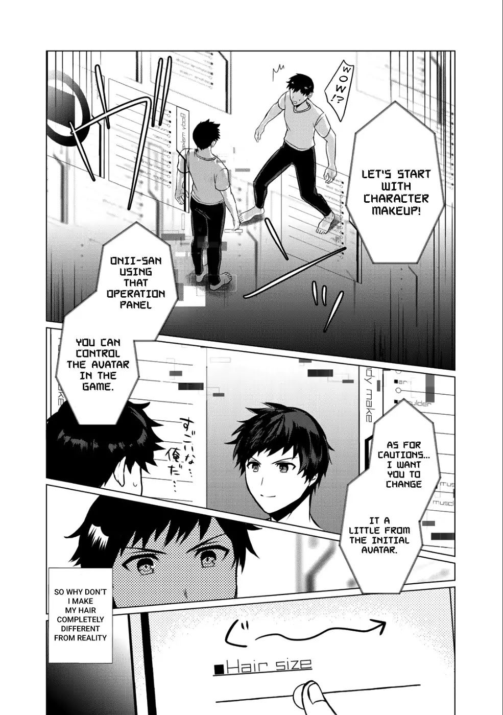 Hai Gamer na Imouto to Hajimeru VRMMO Seikatsu Chapter 1 page 8 - Chapter 1