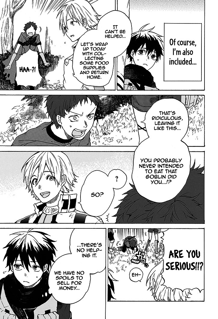 Hai to Gensou no Grimgal Chapter 1 page 5 - Chapter 1 : level. 1 - Lost and Out of Options
