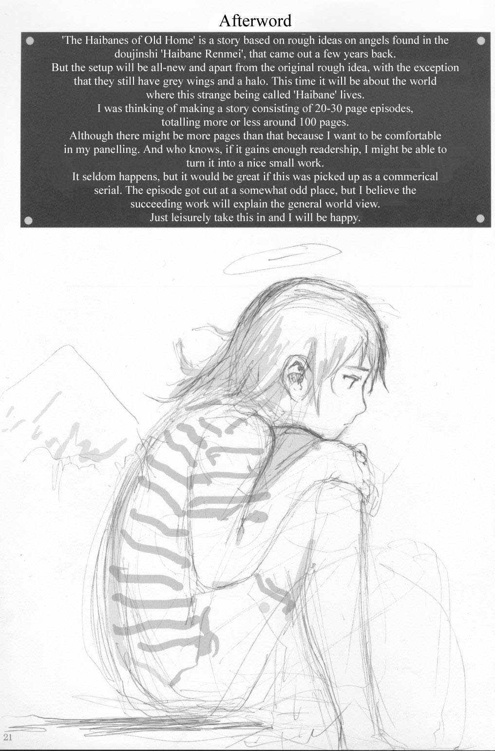 Haibane Renmei Chapter 1.2 page 19 - Chapter 1 v2 : The Haibanes of Old Home I