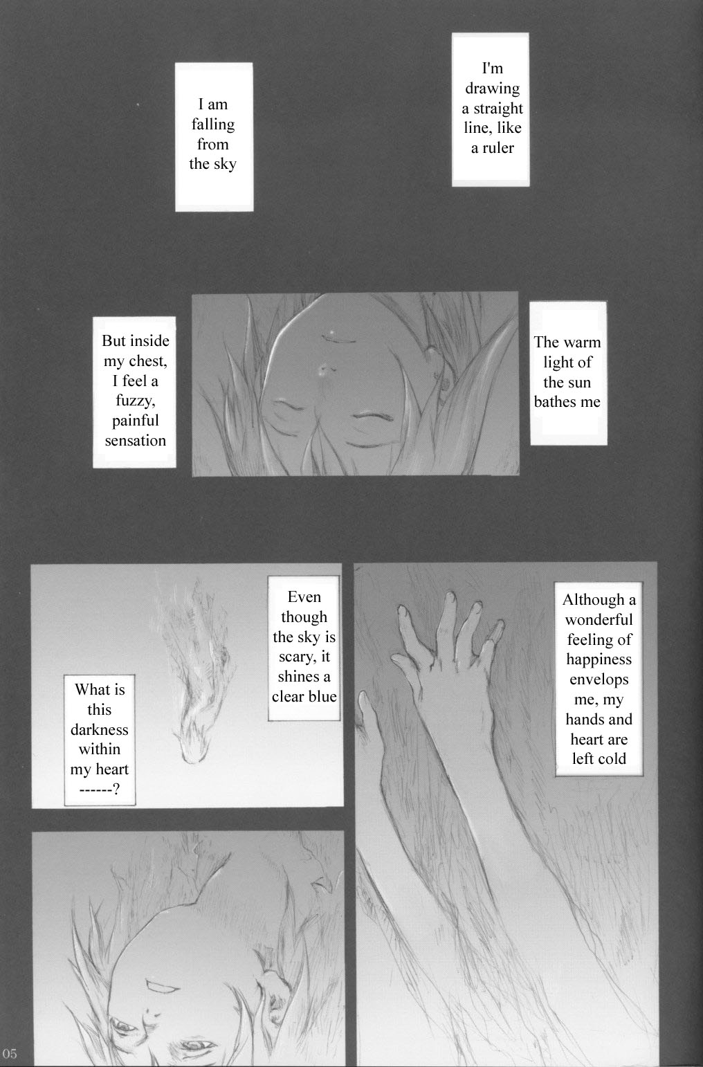 Haibane Renmei Chapter 1.2 page 4 - Chapter 1 v2 : The Haibanes of Old Home I