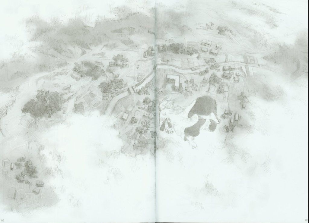 Haibane Renmei Chapter 1.2 page 5 - Chapter 1 v2 : The Haibanes of Old Home I
