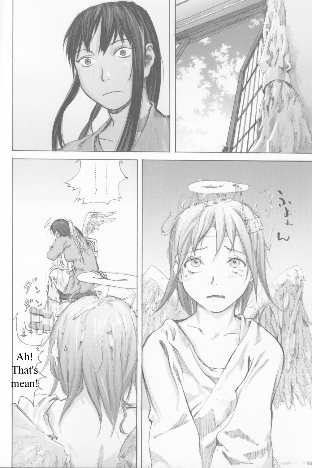 Haibane Renmei Chapter 2.2 page 11 - Chapter 2 v2 : The Haibanes of Old Home II