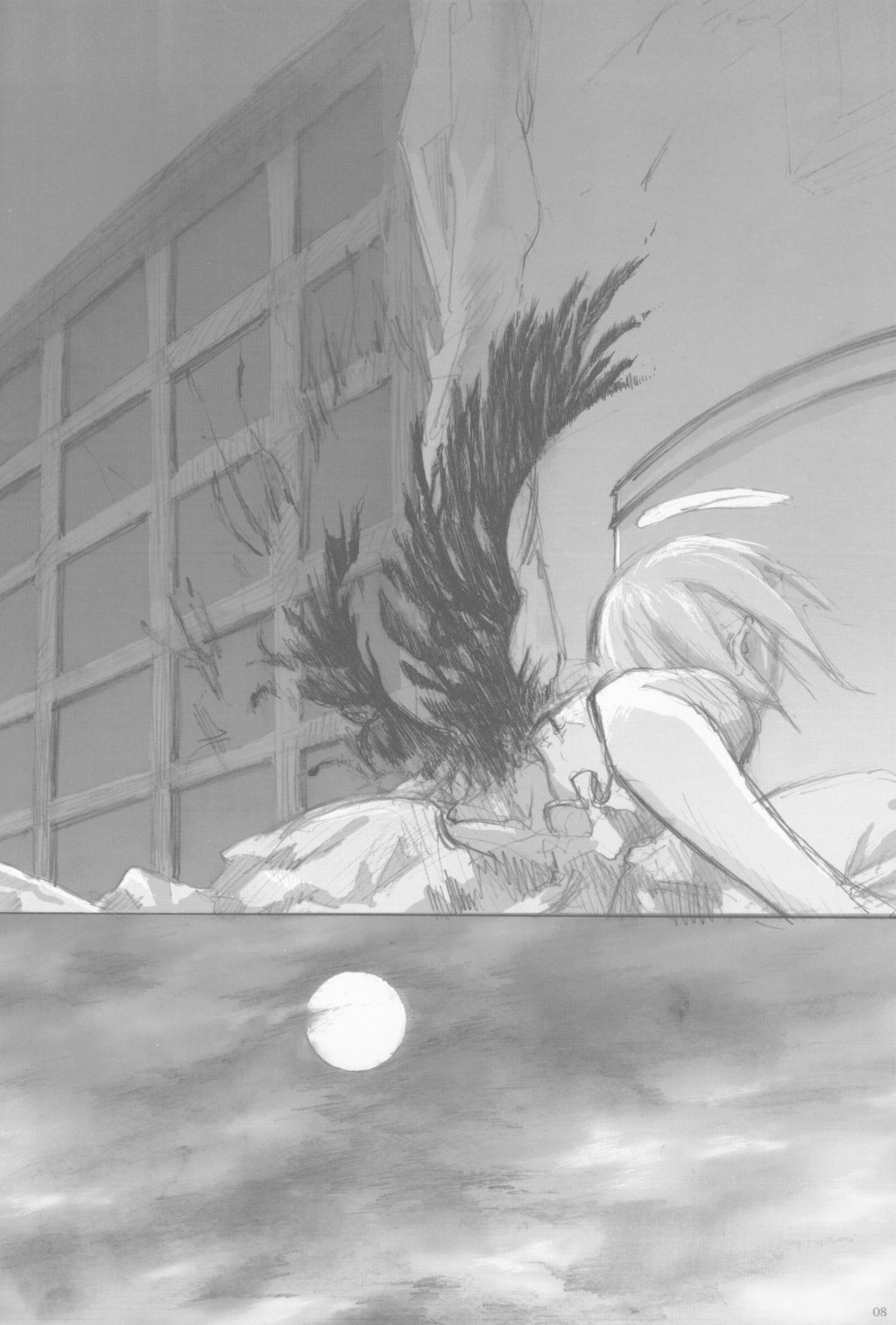 Haibane Renmei Chapter 2.2 page 7 - Chapter 2 v2 : The Haibanes of Old Home II