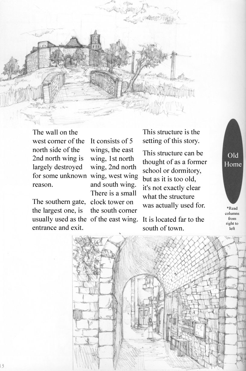 Haibane Renmei Chapter 3.2 page 12 - Chapter 3 v2 : Haibane Lifestyle Diary