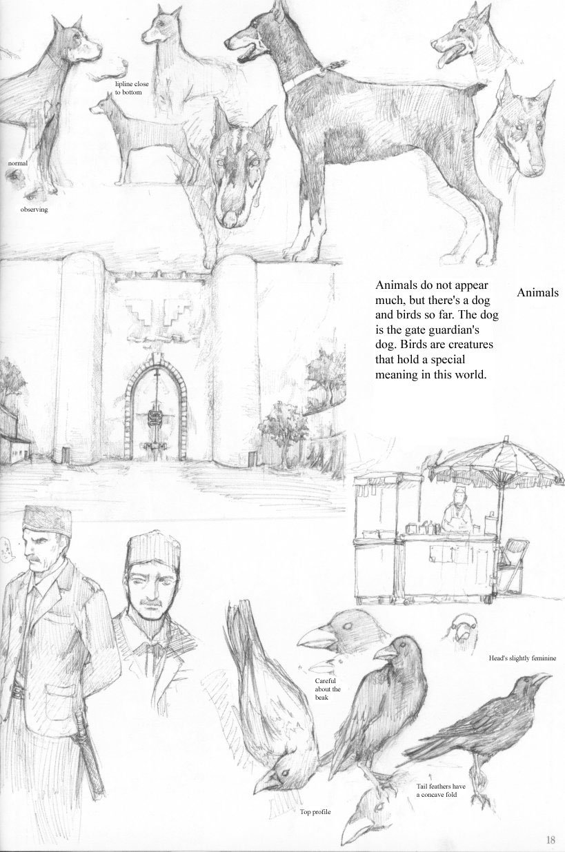 Haibane Renmei Chapter 3.2 page 17 - Chapter 3 v2 : Haibane Lifestyle Diary