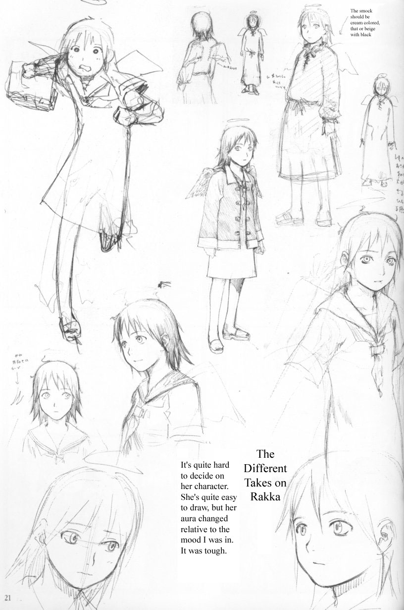 Haibane Renmei Chapter 3.2 page 20 - Chapter 3 v2 : Haibane Lifestyle Diary