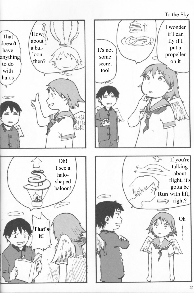 Haibane Renmei Chapter 3.2 page 21 - Chapter 3 v2 : Haibane Lifestyle Diary