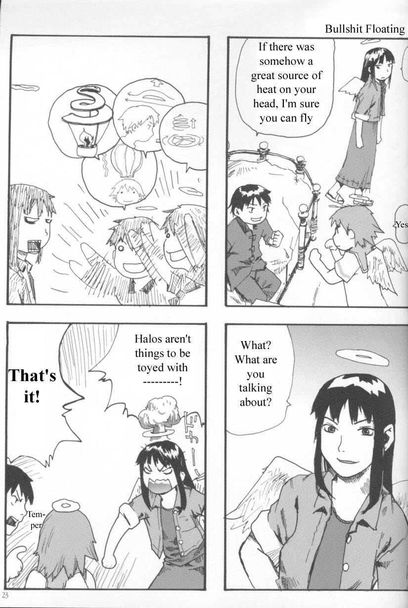 Haibane Renmei Chapter 3.2 page 22 - Chapter 3 v2 : Haibane Lifestyle Diary