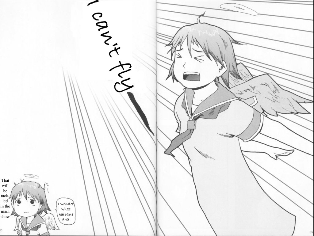 Haibane Renmei Chapter 3.2 page 23 - Chapter 3 v2 : Haibane Lifestyle Diary