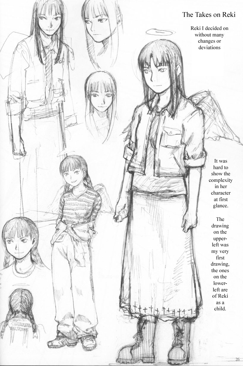 Haibane Renmei Chapter 3.2 page 24 - Chapter 3 v2 : Haibane Lifestyle Diary