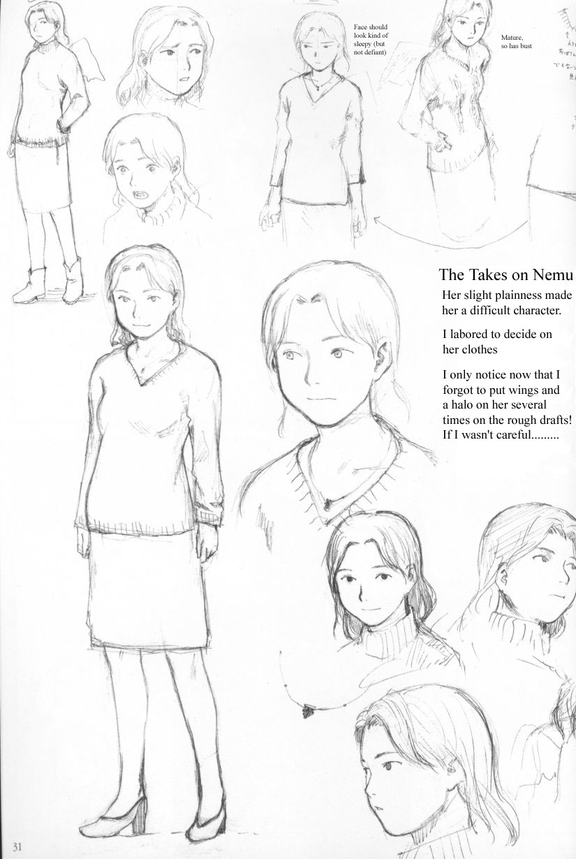 Haibane Renmei Chapter 3.2 page 29 - Chapter 3 v2 : Haibane Lifestyle Diary