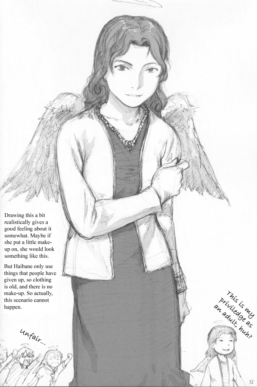 Haibane Renmei Chapter 3.2 page 30 - Chapter 3 v2 : Haibane Lifestyle Diary