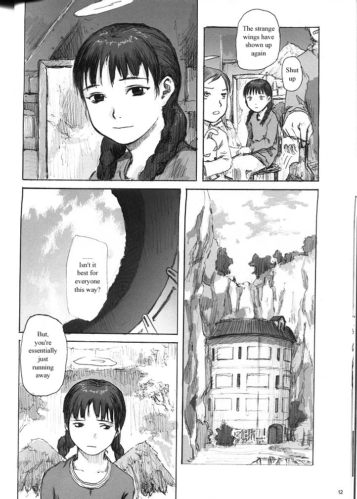 Haibane Renmei Chapter 4.2 page 11 - Chapter 4 v2 : The Haibanes of Old Home Extra
