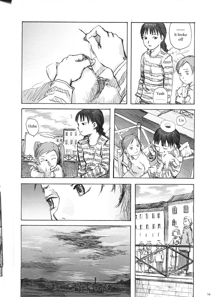 Haibane Renmei Chapter 4.2 page 13 - Chapter 4 v2 : The Haibanes of Old Home Extra